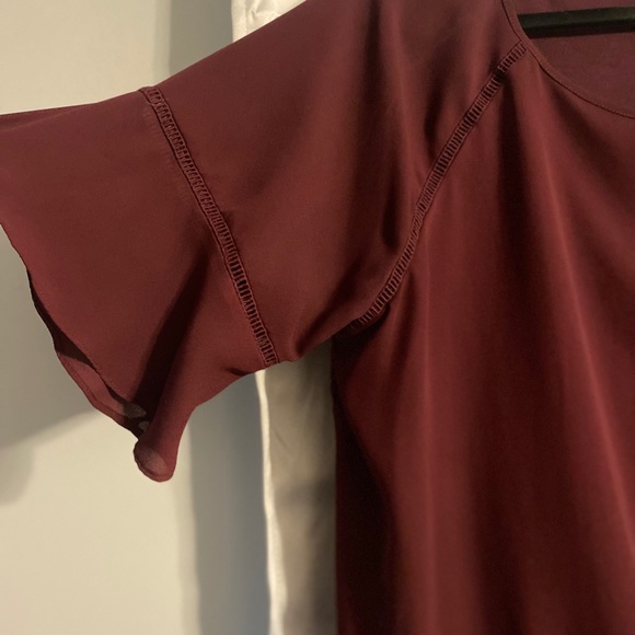 Maroon top from Loft - Picture 2 of 2